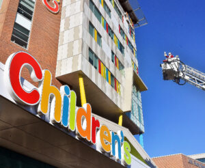 Santa Claus enlists MFD’s help for a visit to children’s hospital